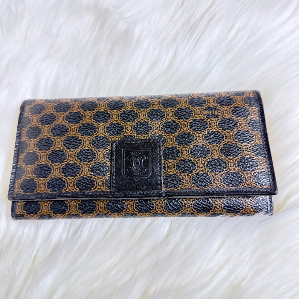 Celine Kisslock Long Wallet